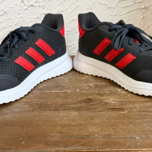 Adidas Black and Red Sneakers - Picture 5 of 10